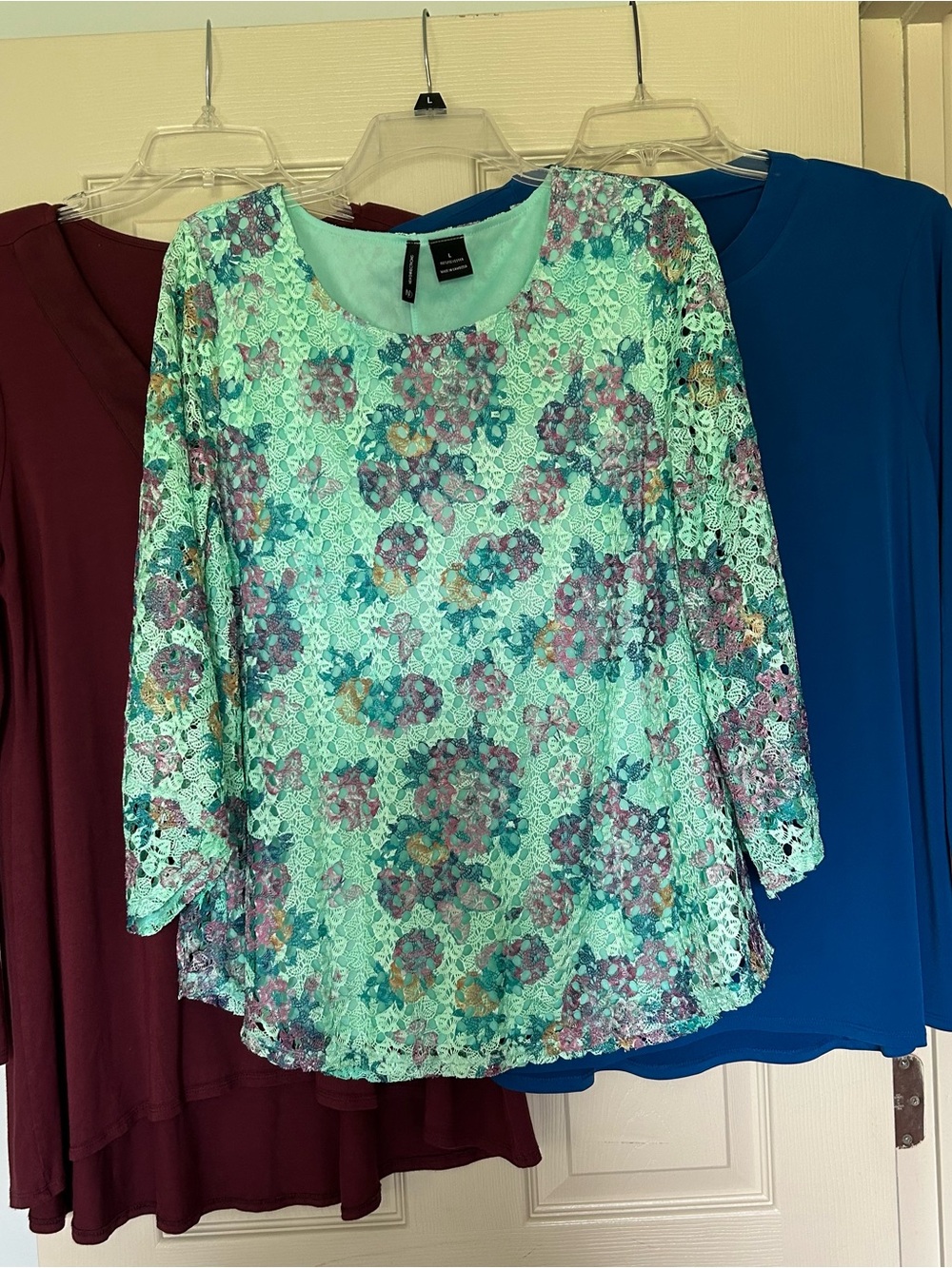 Lot of 3 women’s tunics New Directions, Cupio and Susan Graver